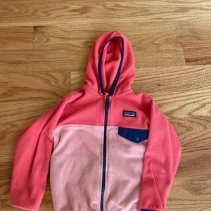 Patagonia Micro-D Snap-T pink fleece
